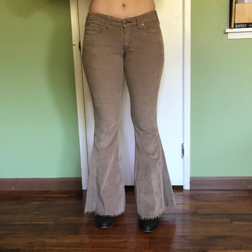 Free People Corduroy Flare Pants